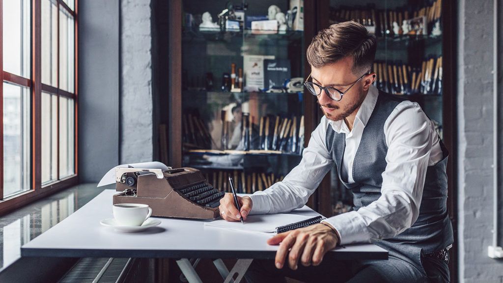 lawyer writing a book